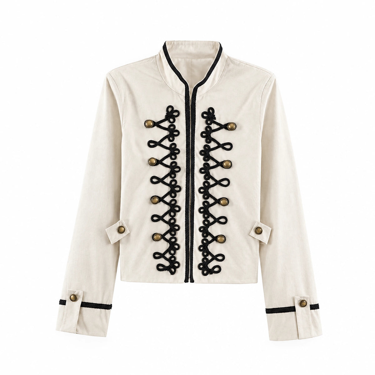 The Knot-Button Jacket — product photograph