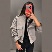 The Stand-Collar Bomber — product photograph