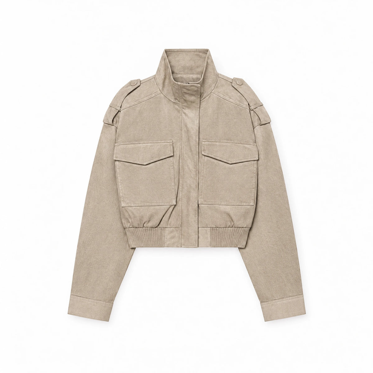 The Stand-Collar Bomber — product photograph