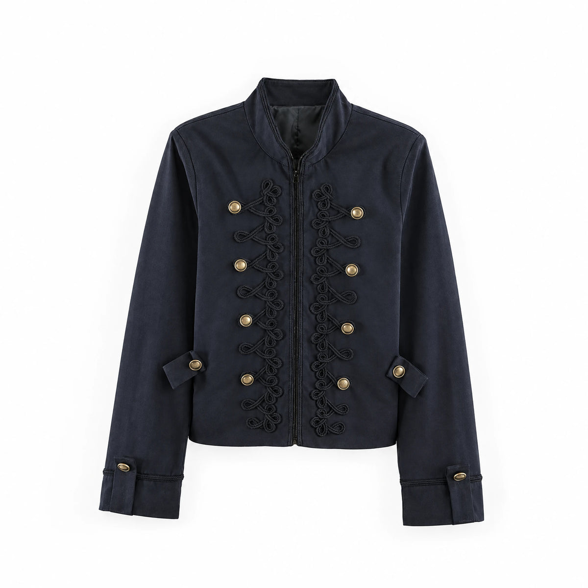 The Knot-Button Jacket — product photograph