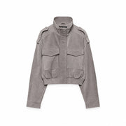 The Stand-Collar Bomber — product photograph