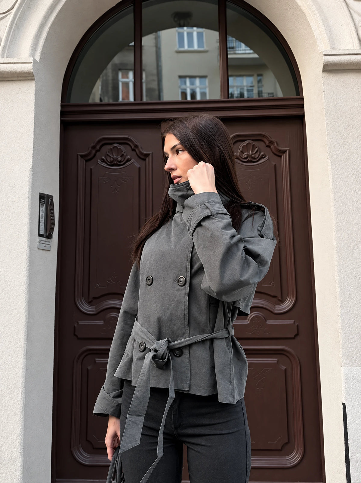 The Cropped Trench — product photograph