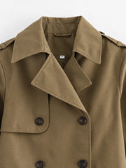 The Weekend Trench Jacket — product photograph